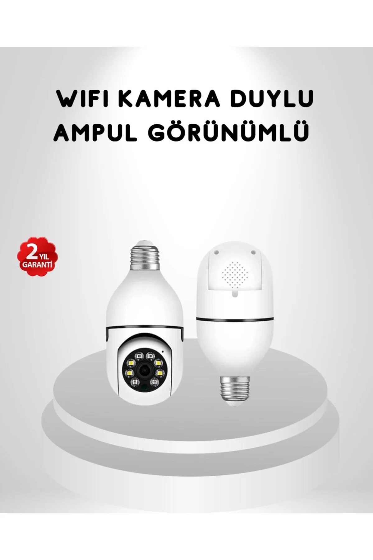 Akıllı Duylu 360° Güvenlik Kamerası – PTZ Özellikli, Uzaktan Kontrollü Akıllı Kamera