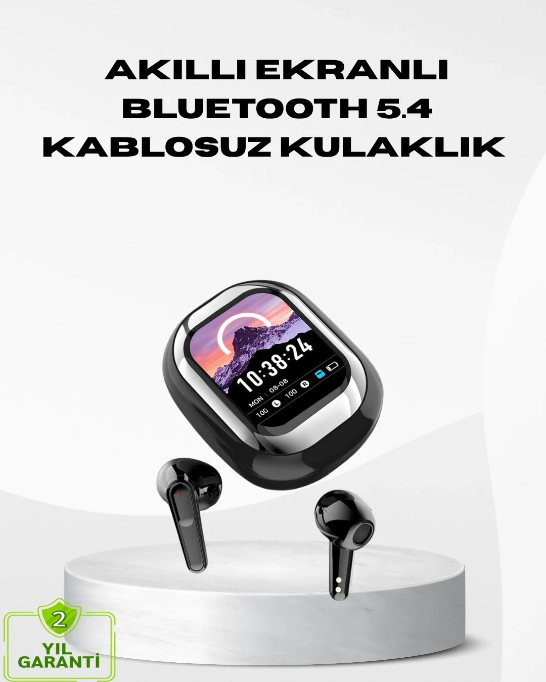 Akıllı Ekranlı Kablosuz Kulaklık – Gürültü Engelleme ve HD Ses Deneyimi Fiyatı, Yorumları ve Özellikleri