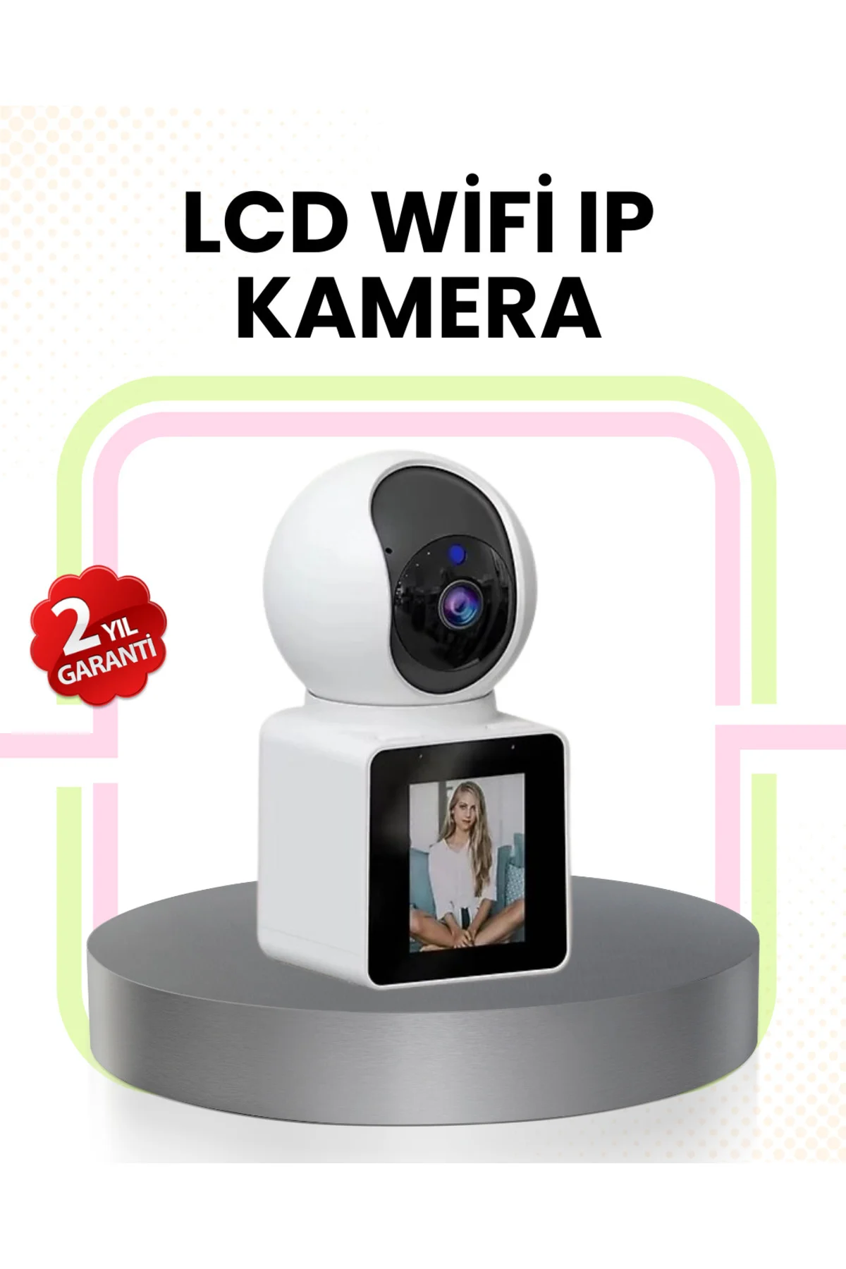 Akıllı Ev Güvenlik Kamerası 2K Ultra HD Hareket Algılama ve Çağrı Akıllı Ev Güvenlik Kamerası 2K Ultra HD Hareket Algılama ve Çağrı