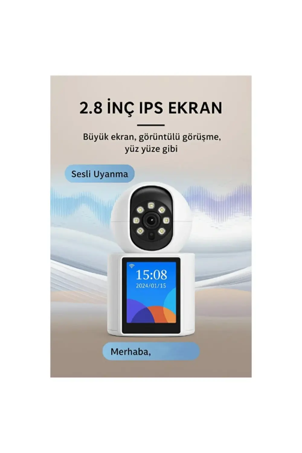 Akıllı Ev Kamerası 2.4 GHz