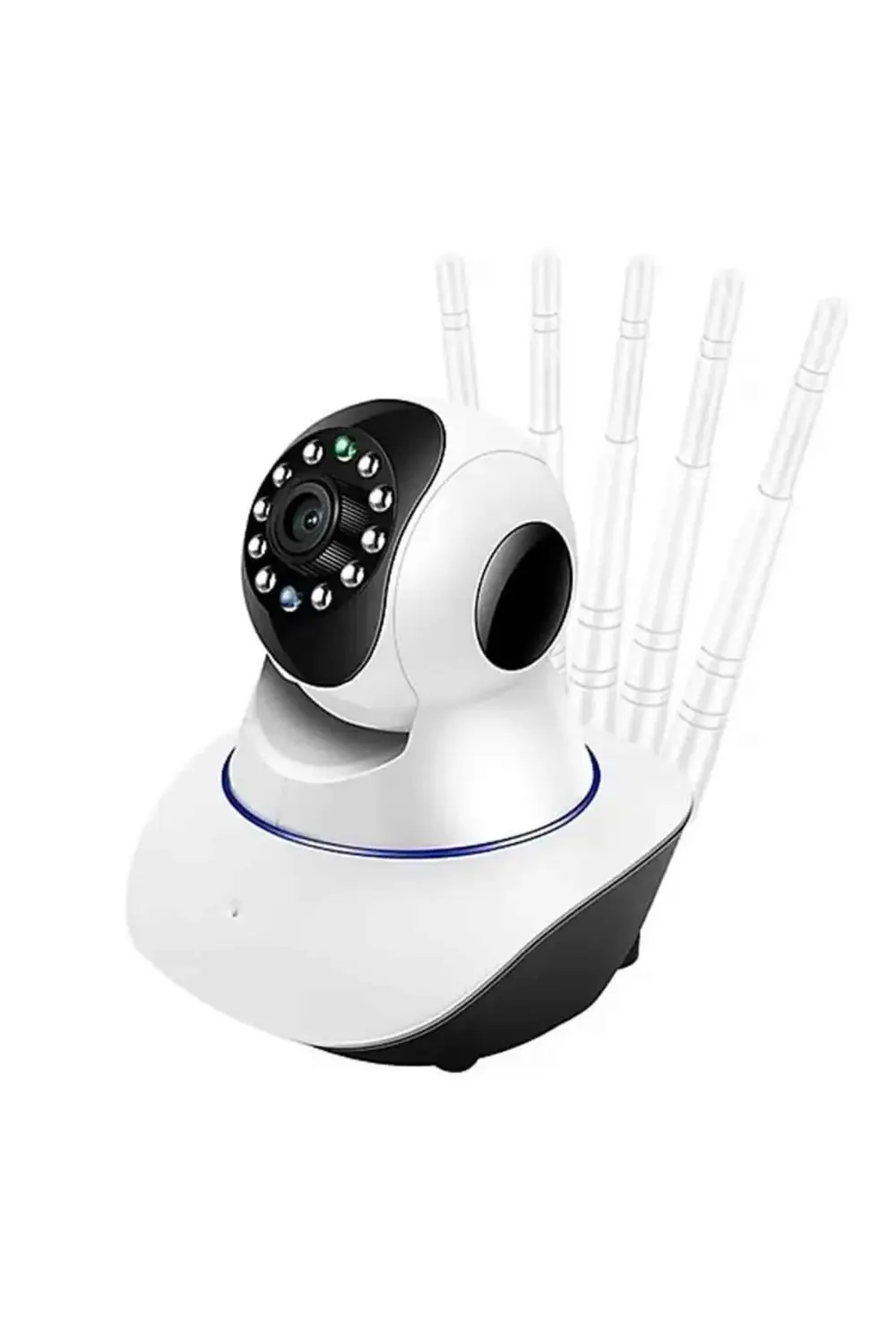 Akıllı Gece Görüşlü Sensörlü Wifi Kamera Telefondan Takip Edilebi