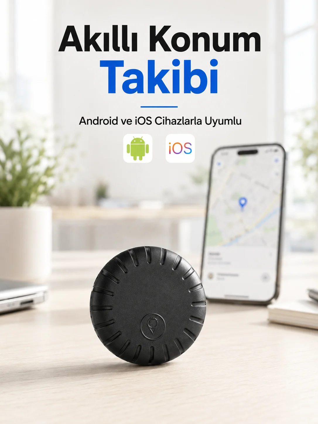 Akıllı GPS Takip Cihazı Android ve iOS Uyumlu 2 Yıl Pil Ömürlü Mini Konum Bulucu Fiyatı, Yorumları ve Özellikleri