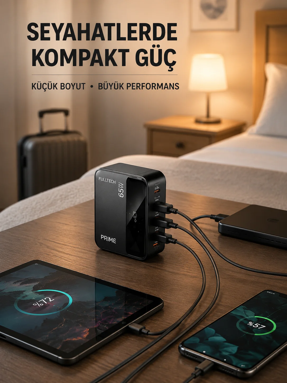 Akıllı Güç Dağılımlı 4 Girişli Şarj İstasyonu Fiyatı, Yorumları ve Özellikleri