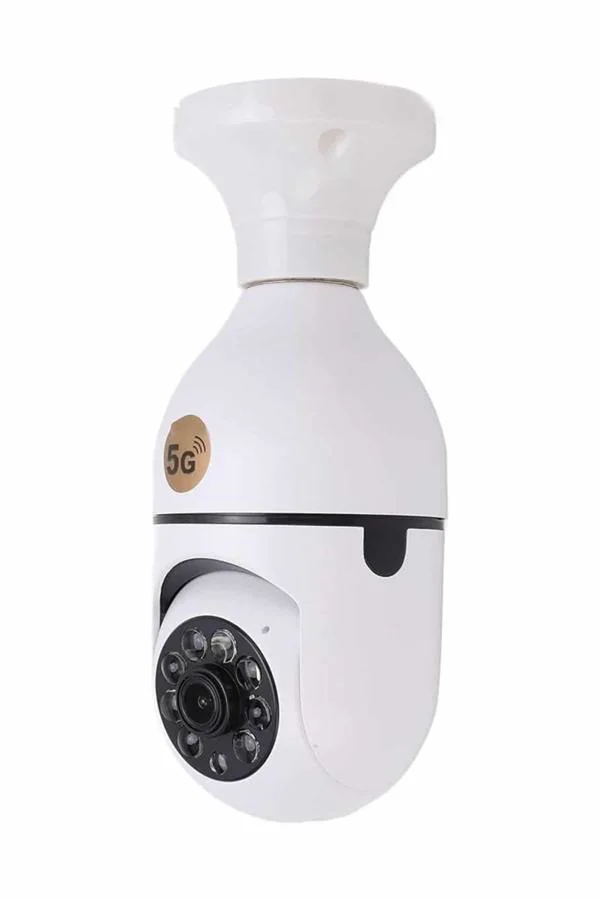 Akıllı Kamera Wifi Kamera Duylu Ampul Görünümlü 360 Derece Dönebilen Ev Kamerası