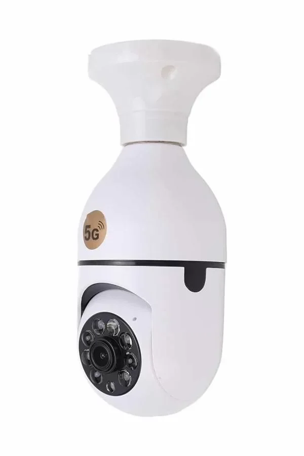 Akıllı Kamera Wifi Kamera Duylu Ampul Görünümlü 360 Derece Dönebilen Ev Kamerası - Lisinya