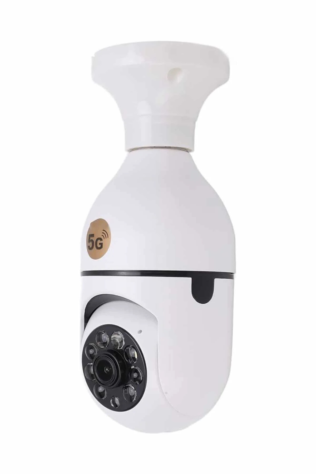 Akıllı Kamera Wifi Kamera Duylu Ampul Görünümlü 360 Derece Dönebilen Ev Kamerası