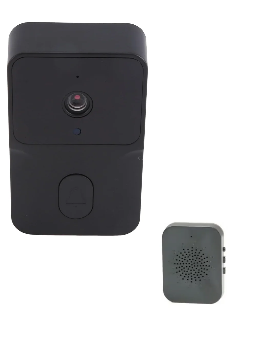 Akıllı Kapı Zili Kamera Gece Görüşlü Çift Yönlü Sesli WiFi