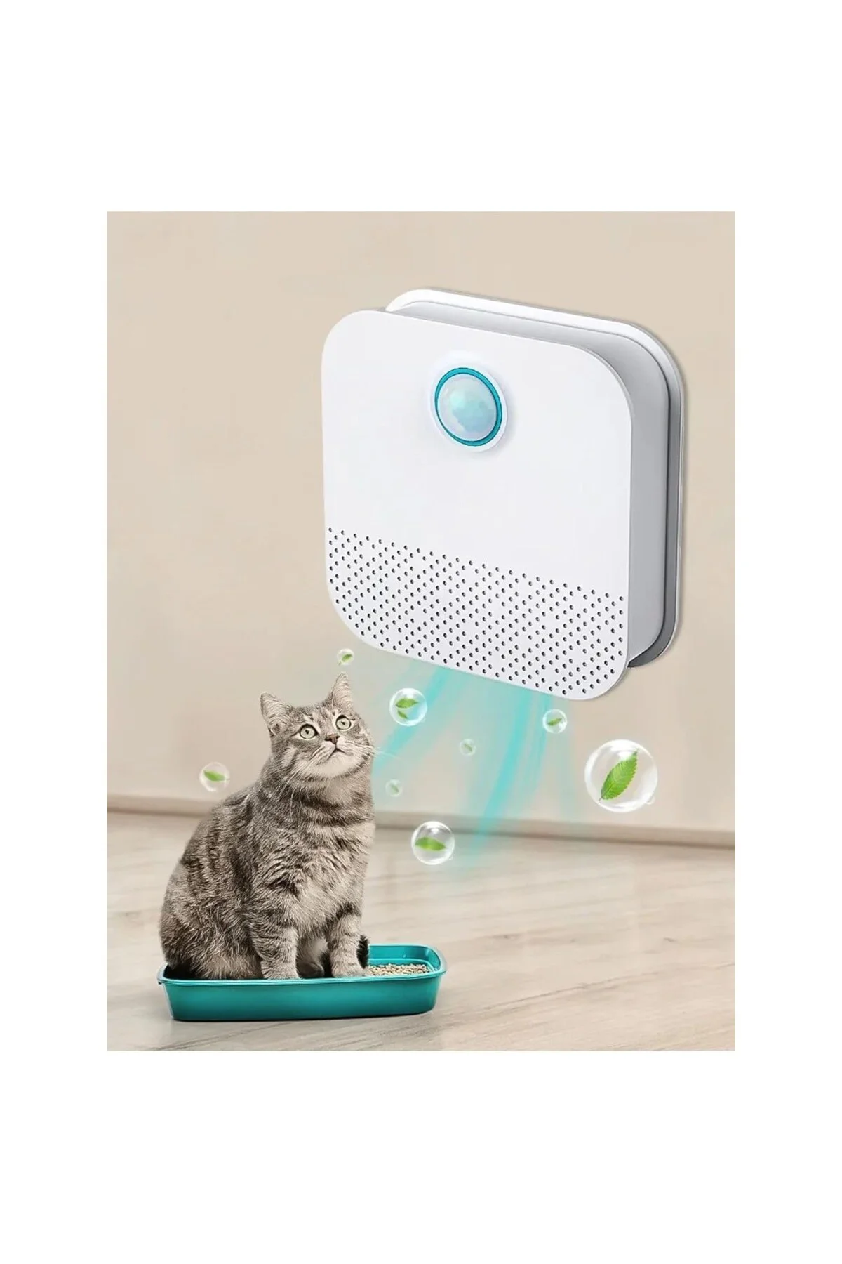 Akıllı Koku Giderici Kedi Tuvaleti Sterilizasyon Hava Temizleyici