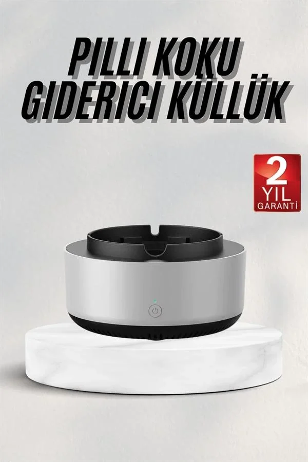 Akıllı Kokusuz Küllük Dumanı İçine Çeken Kül Tablası Hava Temizle
