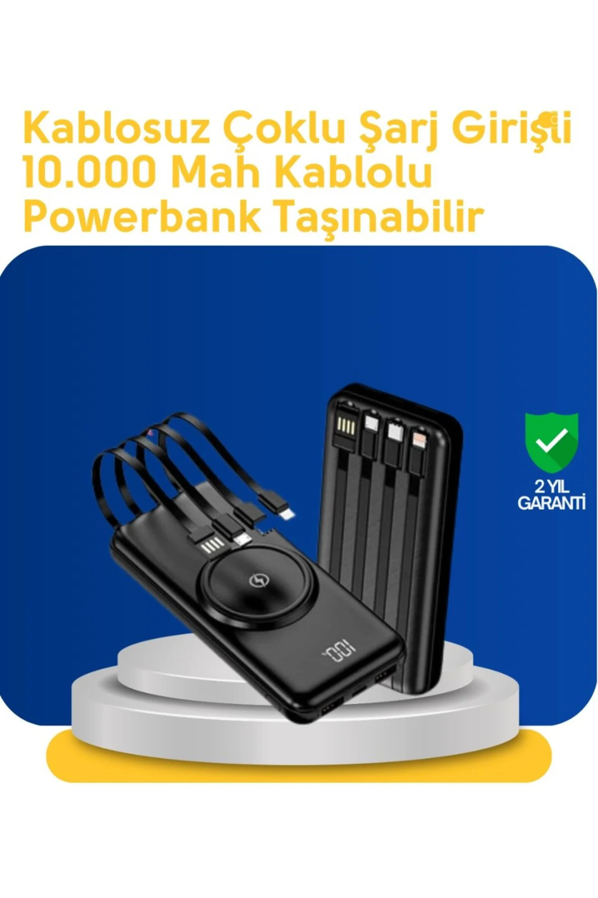Akıllı Koruma Sistemli Powerbank – Hızlı, Güvenli Ve Modern
