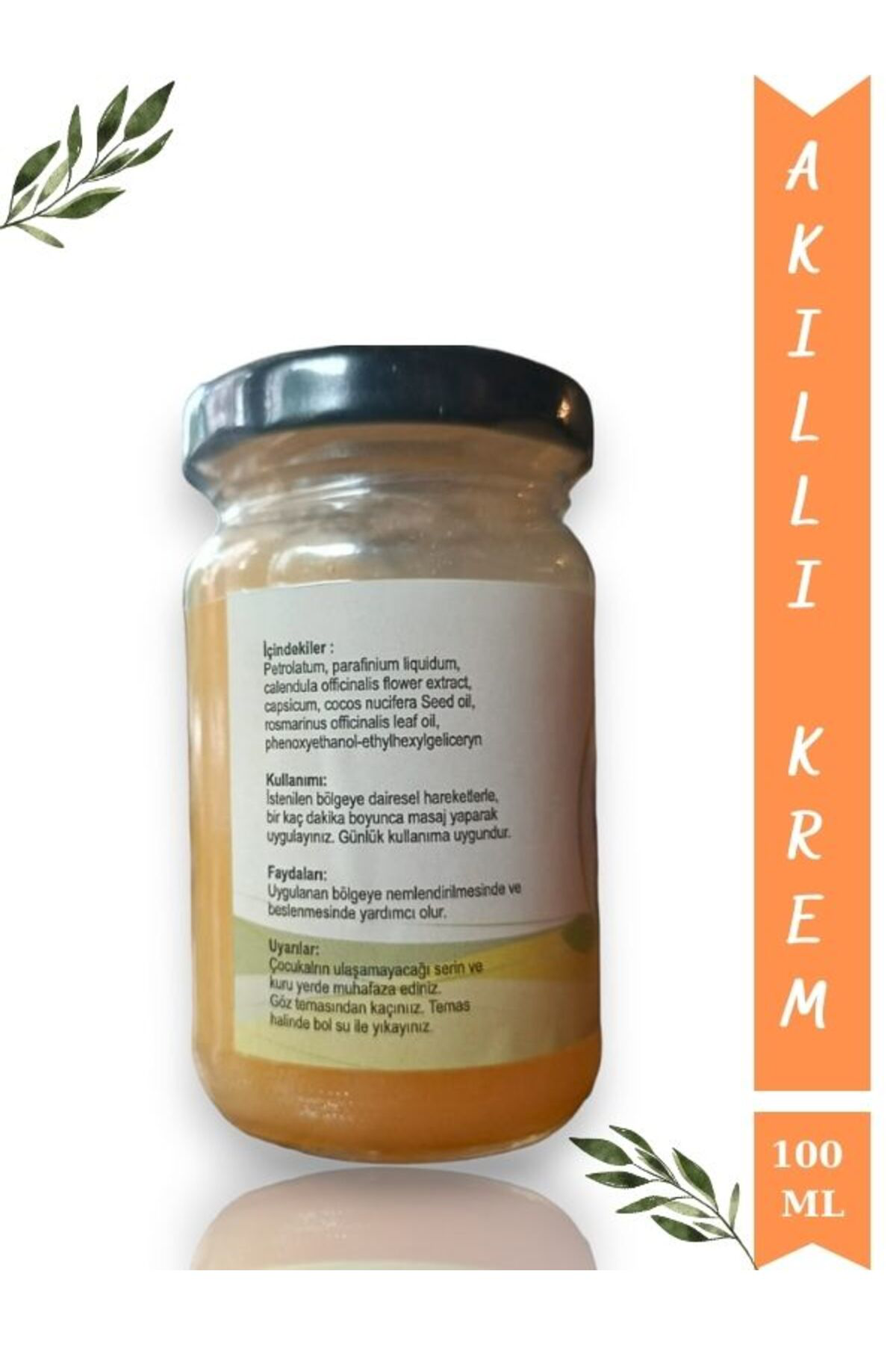 AKILLI KREM 100 ML MASAJ YAĞI