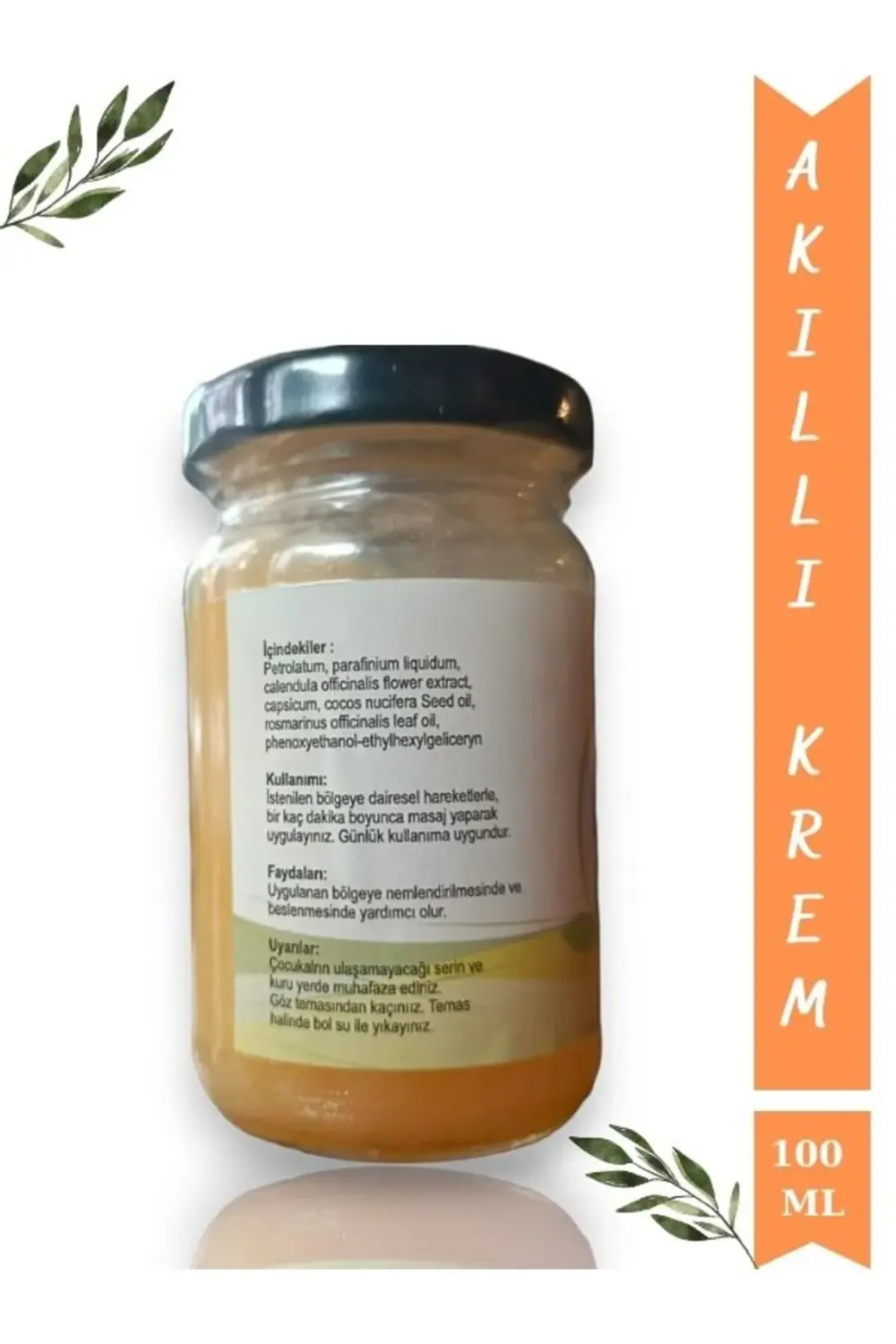 Jem Kozmetik Bitkisel Akilli Krem 100 Ml Masaj Yaği