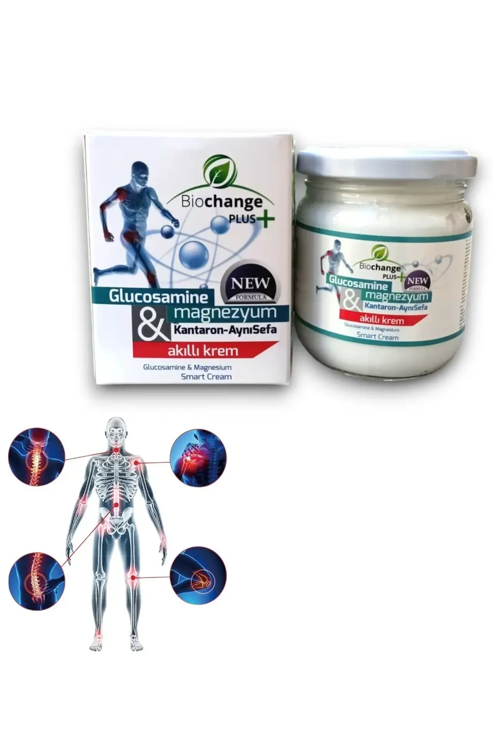 Akıllı Krem Glucosamine Magnezyum 210 Ml