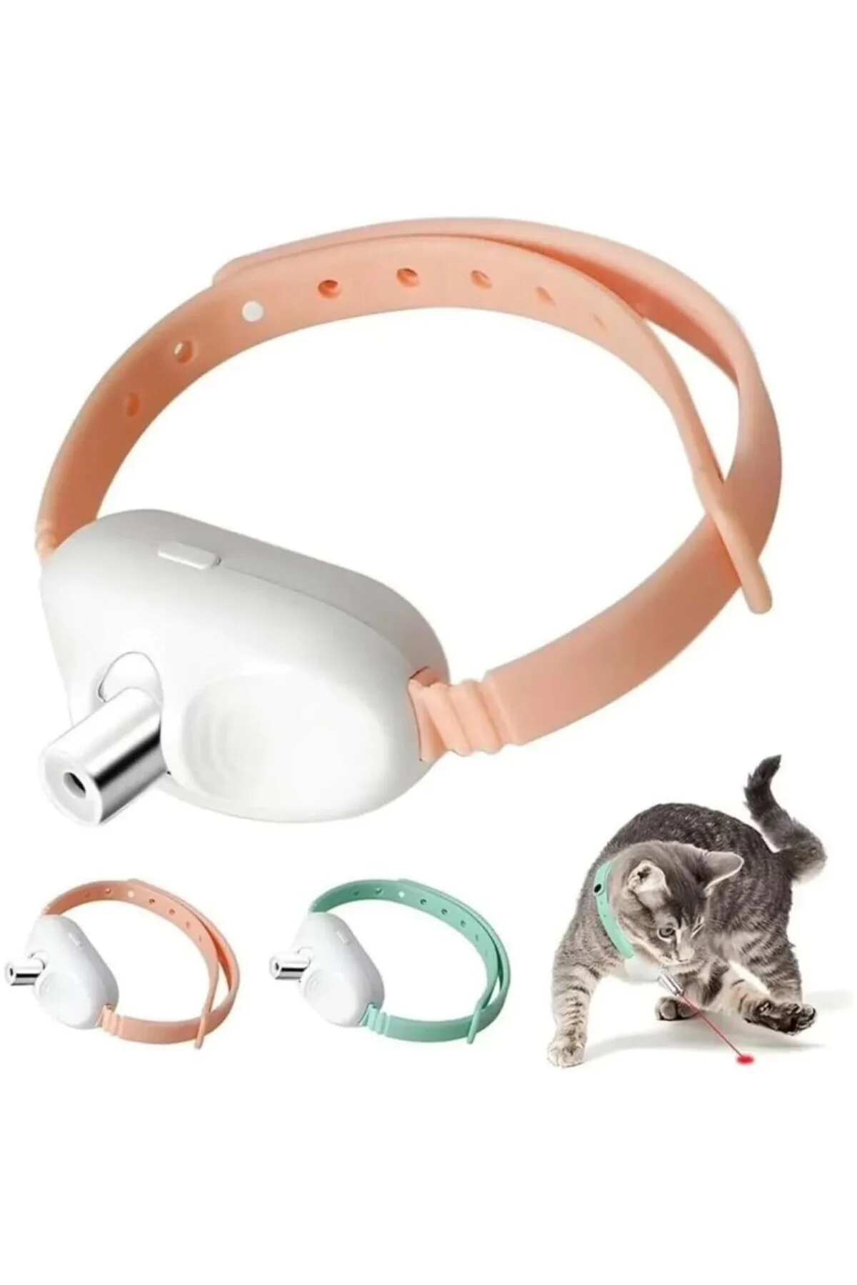 Akıllı Lazer Tasma – Eğitici & Egzersiz Kedi Oyuncağı