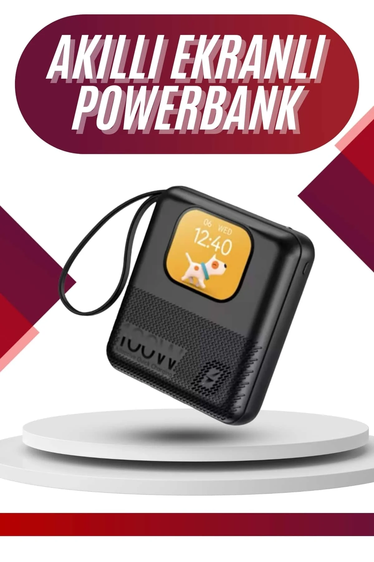 Akıllı Powerbank 10.000 MAH 4 Çıkışlı Taşınabilir Dijital Göstergeli Fiyatı, Yorumları ve Özellikleri