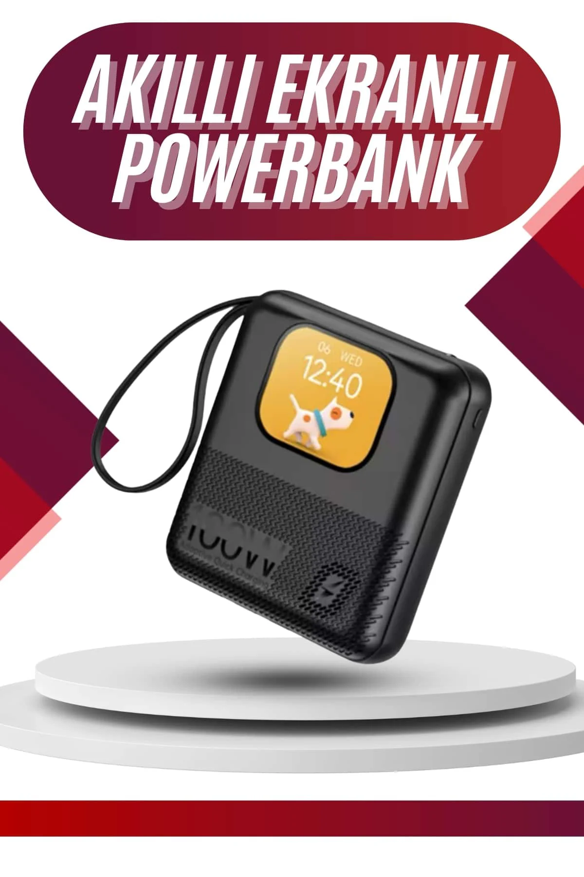Akıllı Powerbank 10.000 MAH 4 Çıkışlı Taşınabilir Dijital Göstergeli Fiyatı, Yorumları ve Özellikleri