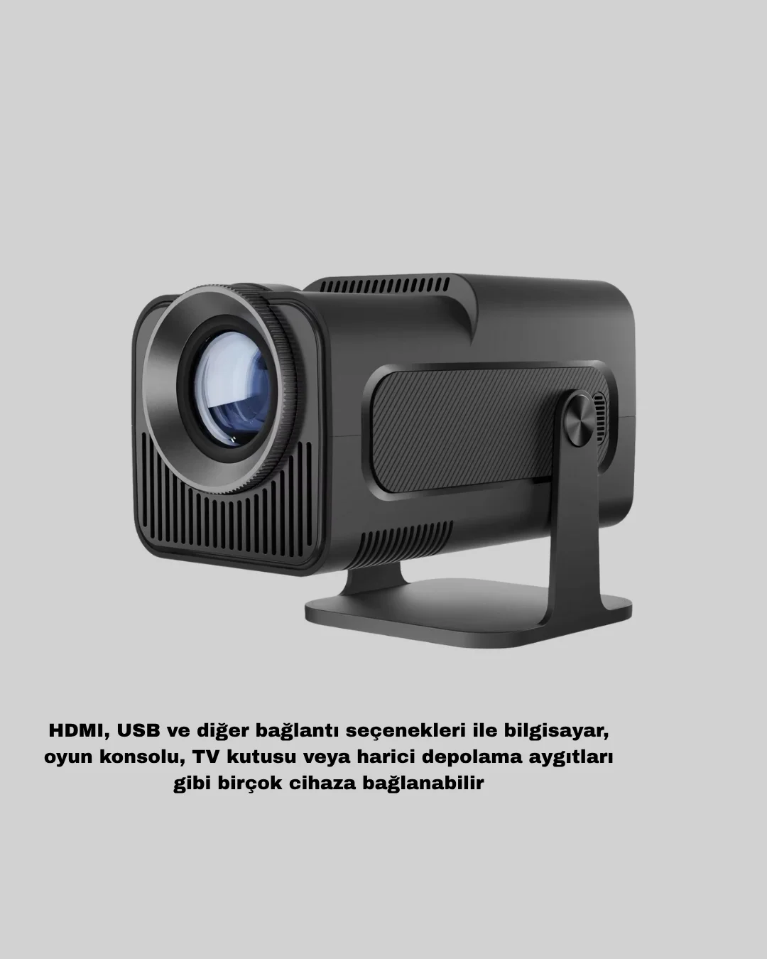 Akıllı Projeksiyon Cihazı HDMI USB Bağlantılı Taşınabilir Enerji Tasarruflu Fiyatı, Yorumları ve Özellikleri