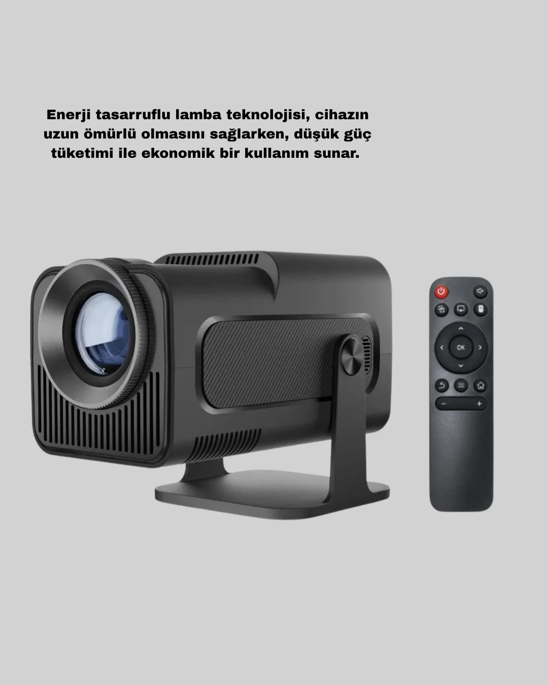 Akıllı Projeksiyon Cihazı HDMI USB Bağlantılı Taşınabilir Enerji Tasarruflu Fiyatı, Yorumları ve Özellikleri