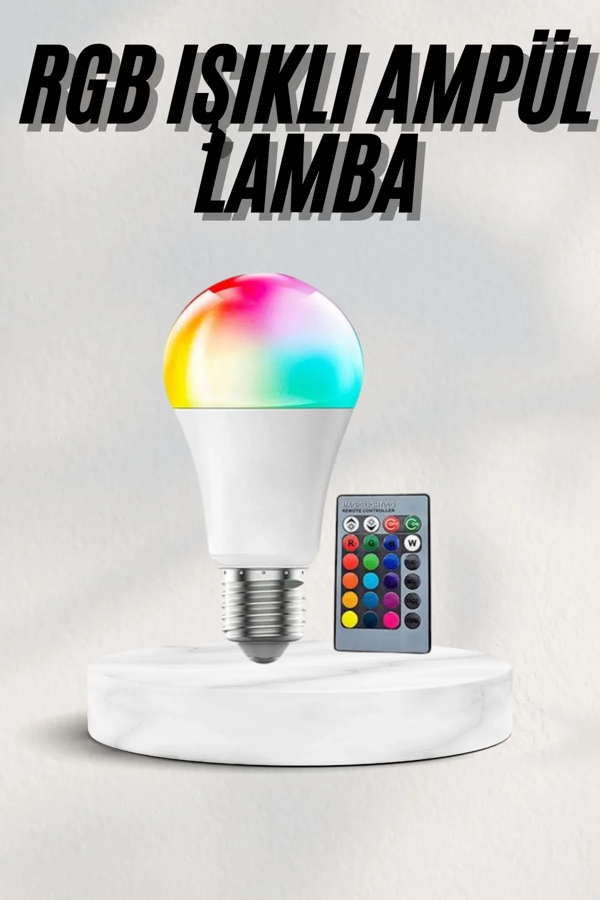 Akıllı RGB Led Ampul Led Uzaktan Kumandalı Renk Değiştiren Ampul Fiyatı, Yorumları ve Özellikleri