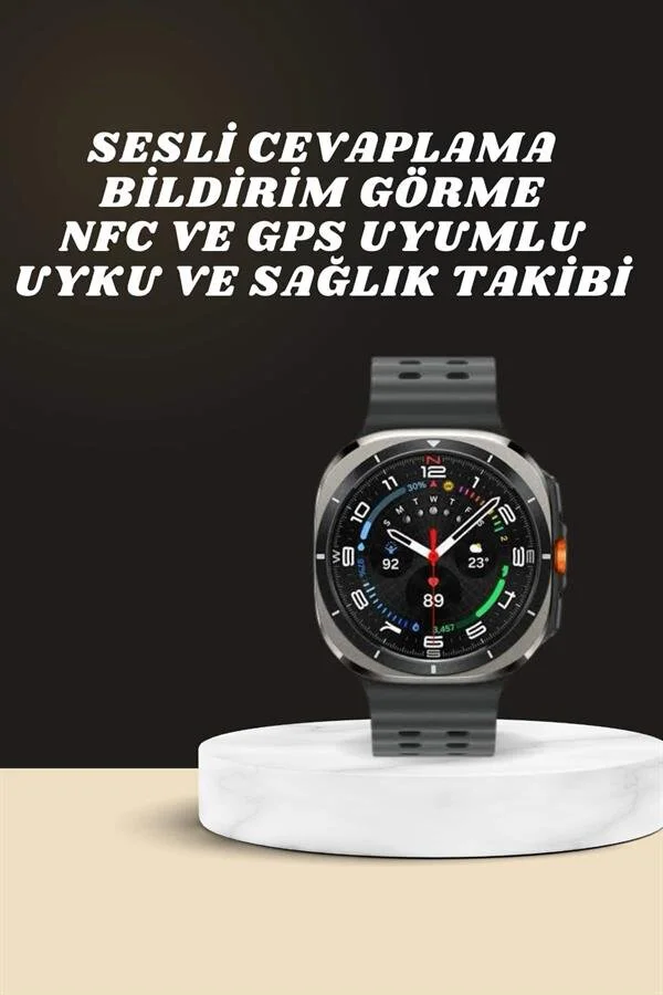 Akıllı Saat - 1.43 inç AMOLED, GPS ve Sağlık Takibi