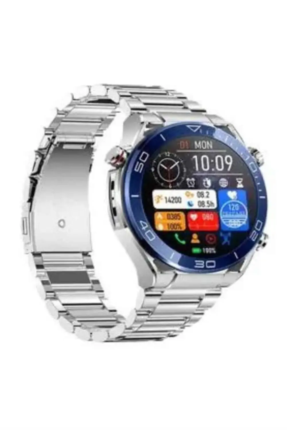 Akıllı Saat 1.62 İnç Ultimate Nabız Sensörlü Sesli Görüşme Yapabi