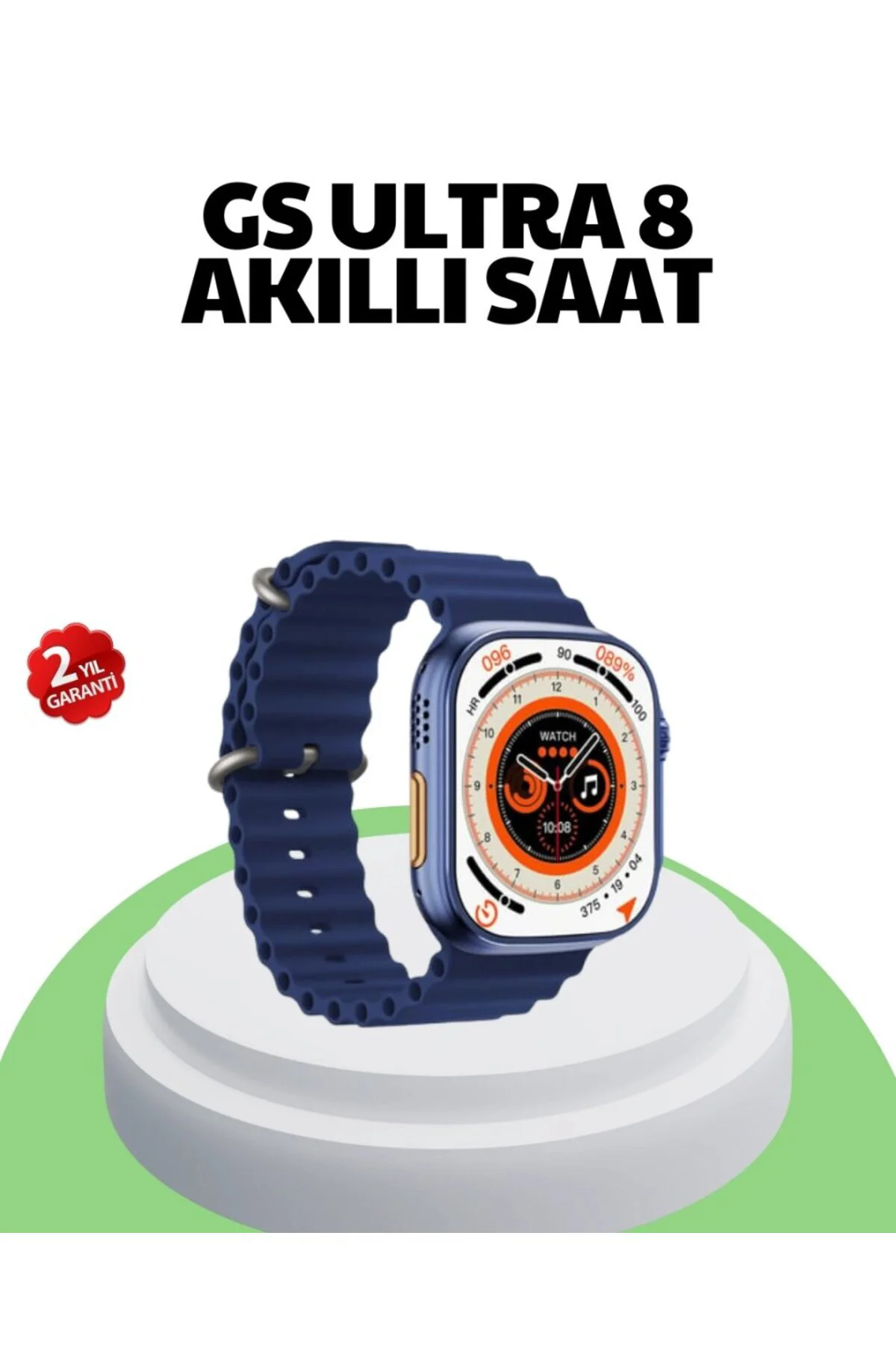 Akıllı Saat 2.05 İnç Su Geçirmez 360 Mah