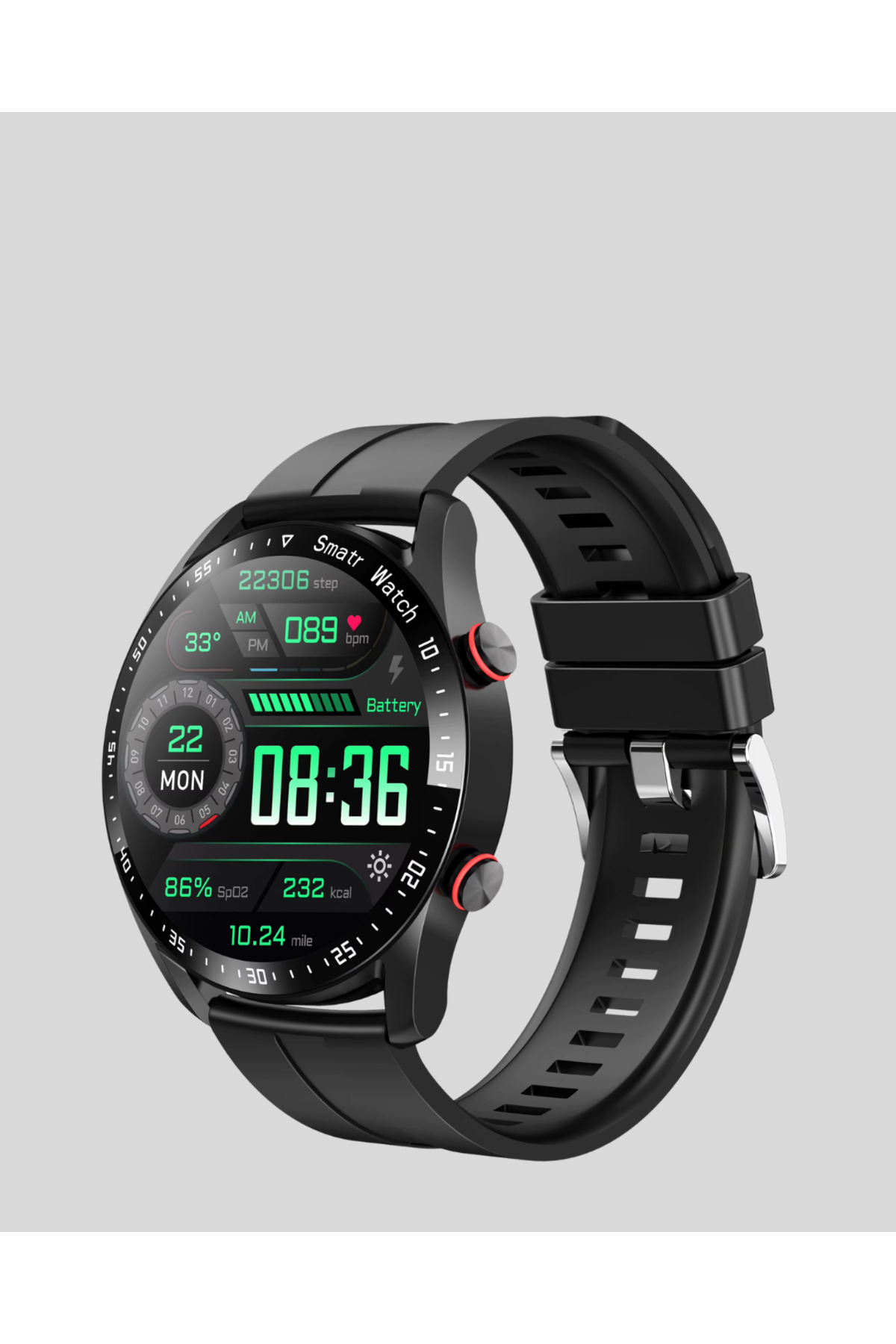 Akıllı Saat 3 Kordon Akıllı Saat Android ve İOS Uyumlu Uzun Ömürl