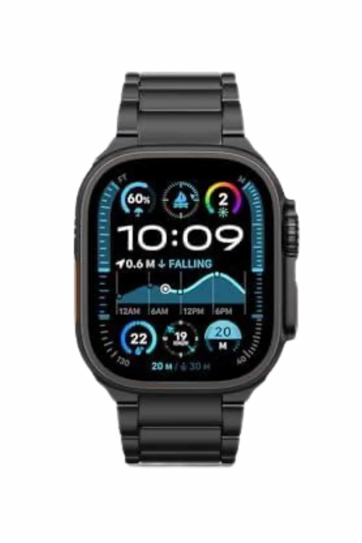 Akıllı Saat 3 Kordonlu Waterproof Adımsayar, Titreşim ve GPS Özelliği