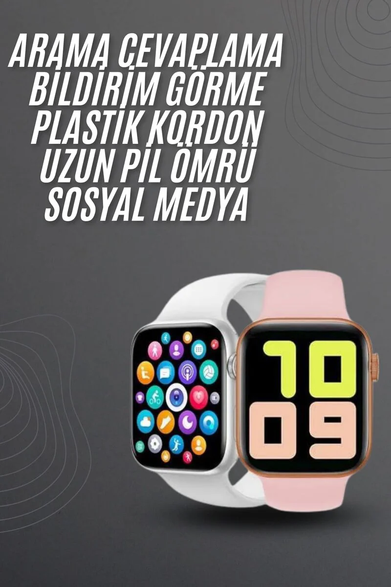 Akıllı Saat 44 mm Dokunmatik Ekran - AMOLED, IP67 Su Geçirmez