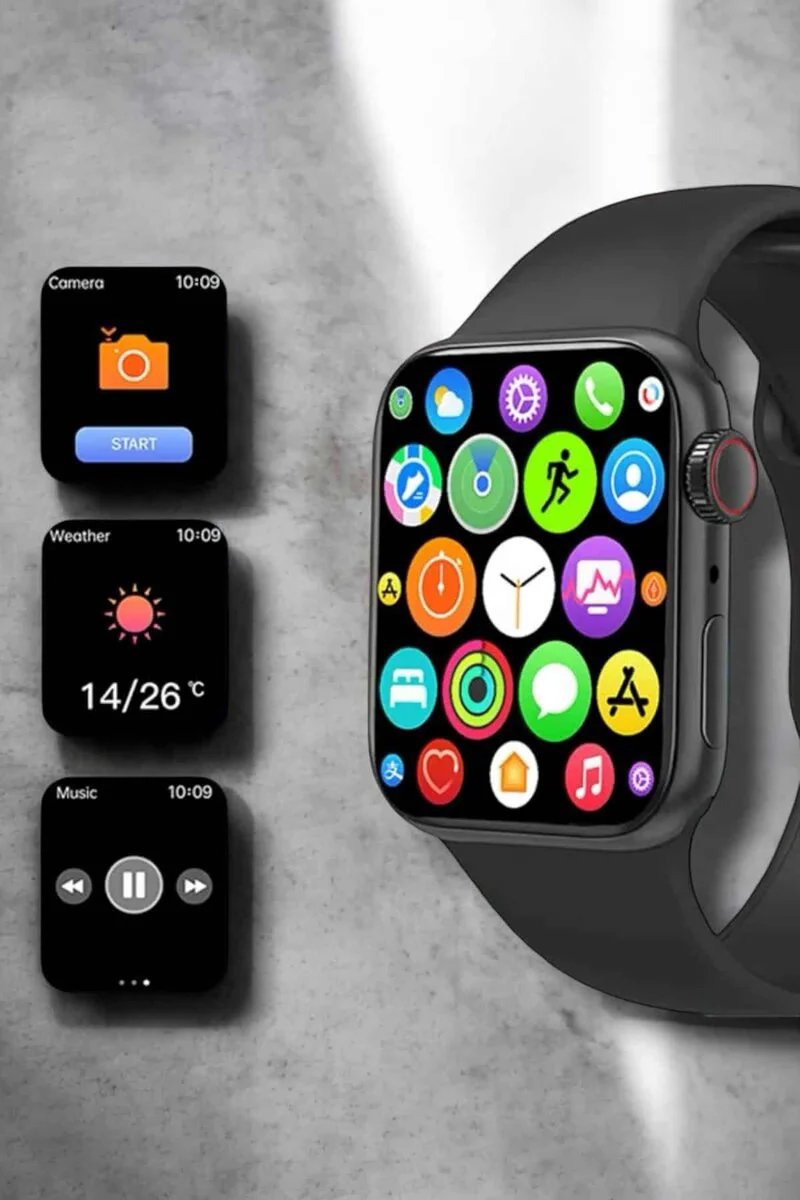 Akıllı Saat 44mm Çelik Kasa - OLED Ekran, Gelişmiş Sağlık Takibi