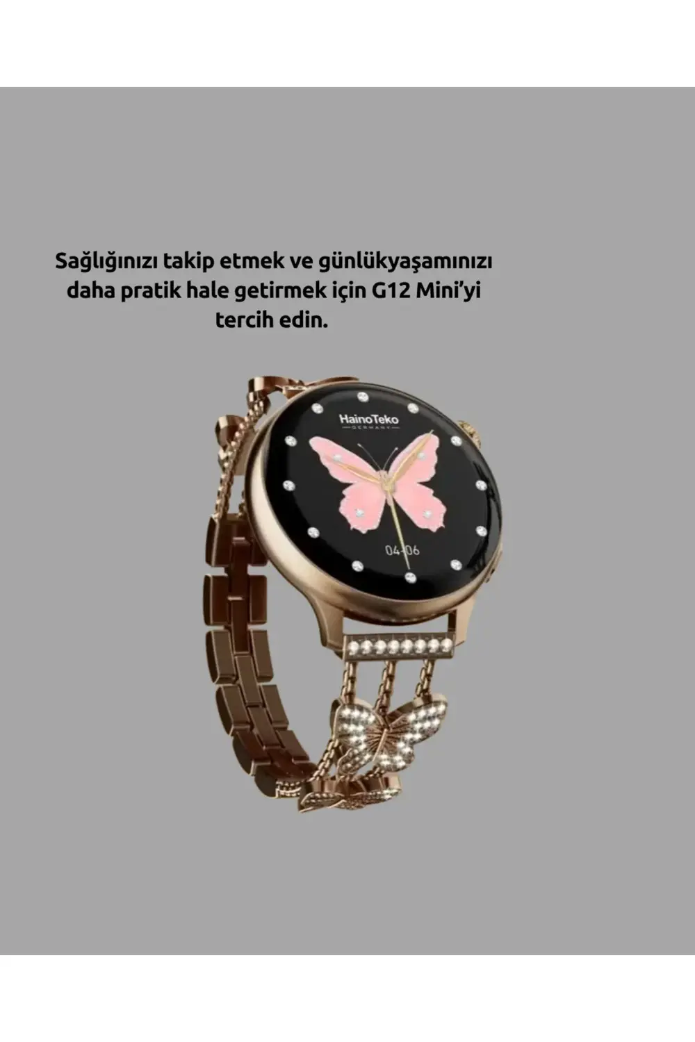 Akıllı Saat – Adım Sayar, Bildirim Görüntüleme, Suya Dayanıklı