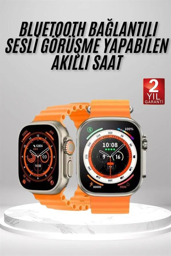 Akıllı Saat Adımsayar Nabız Takibi Uyku Sensörü GPS Su Geçirmez