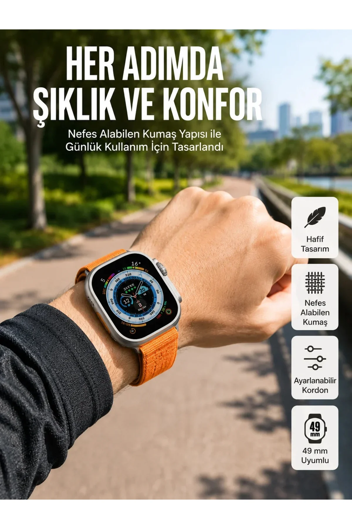 Akıllı Saat Amoled Ekran Bluetooth Bağlantılı Özel Tasarım Unı Akıllı Saat Amoled Ekran Bluetooth Bağlantılı Özel Tasarım Unı