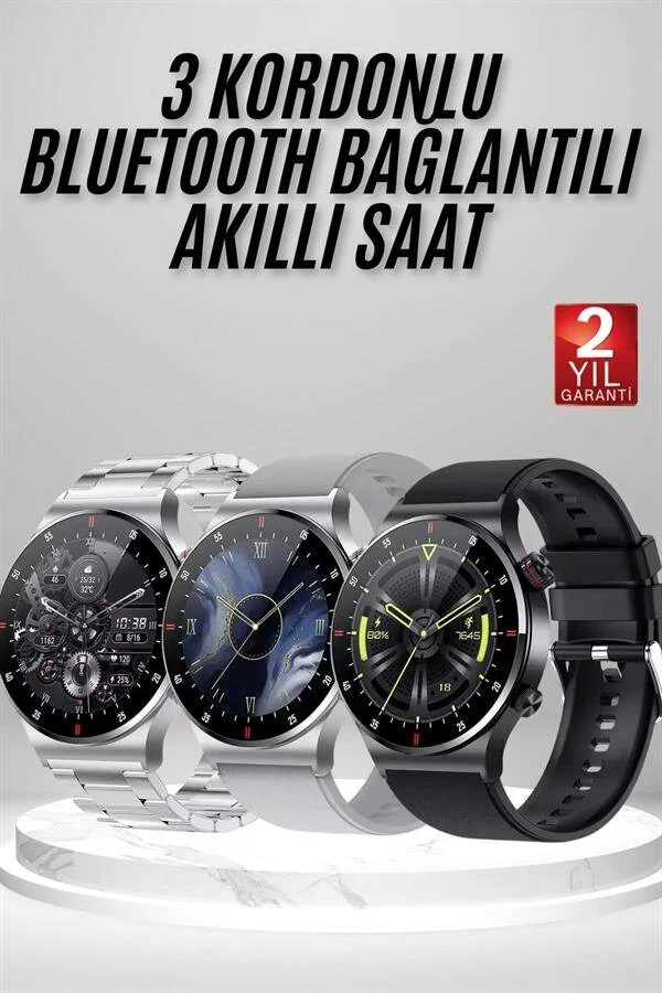Akıllı Saat - AMOLED Ekran, NFC ve Kablosuz Şarj Özelliği