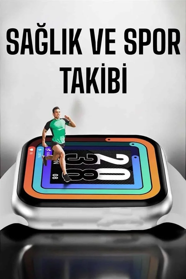 Akıllı Saat Amoled Ekran Yeni Nesil Bluetooth Bağlantılı Akıllı Saat Amoled Ekran Yeni Nesil Bluetooth Bağlantılı