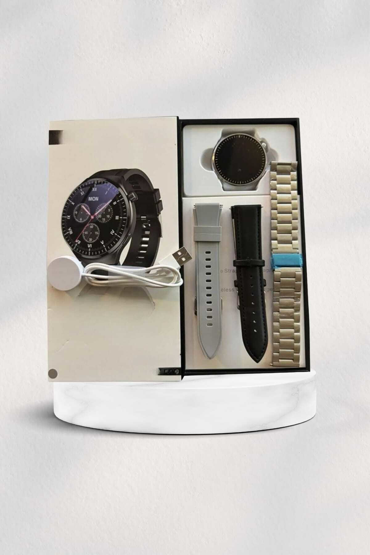 Akıllı Saat Amoled Ekran Bluetooth Bağlantılı Sesli Görüşme Nabız