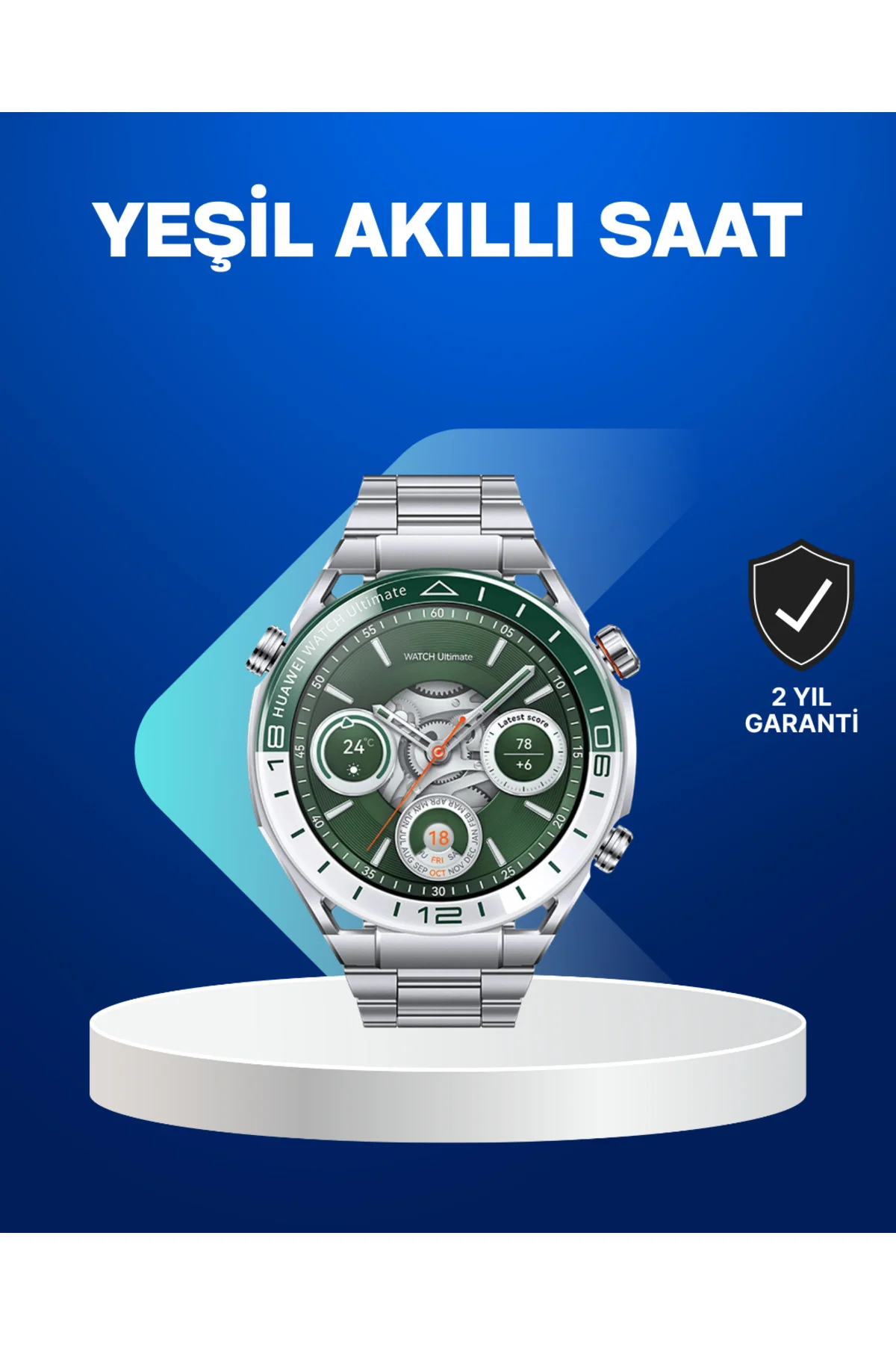 Akıllı Saat Amoled Ekranlı Harita Gösterimli Sağlık Ve Spor Takipli