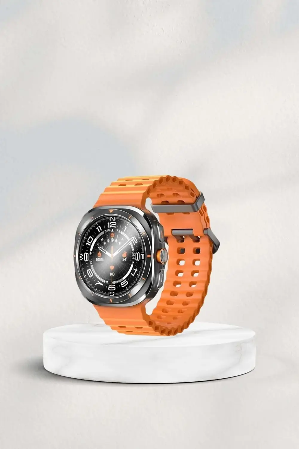 Akıllı Saat Amoled Ekran Bluetooth Bağlantılı Sağlık Takibi GPS U