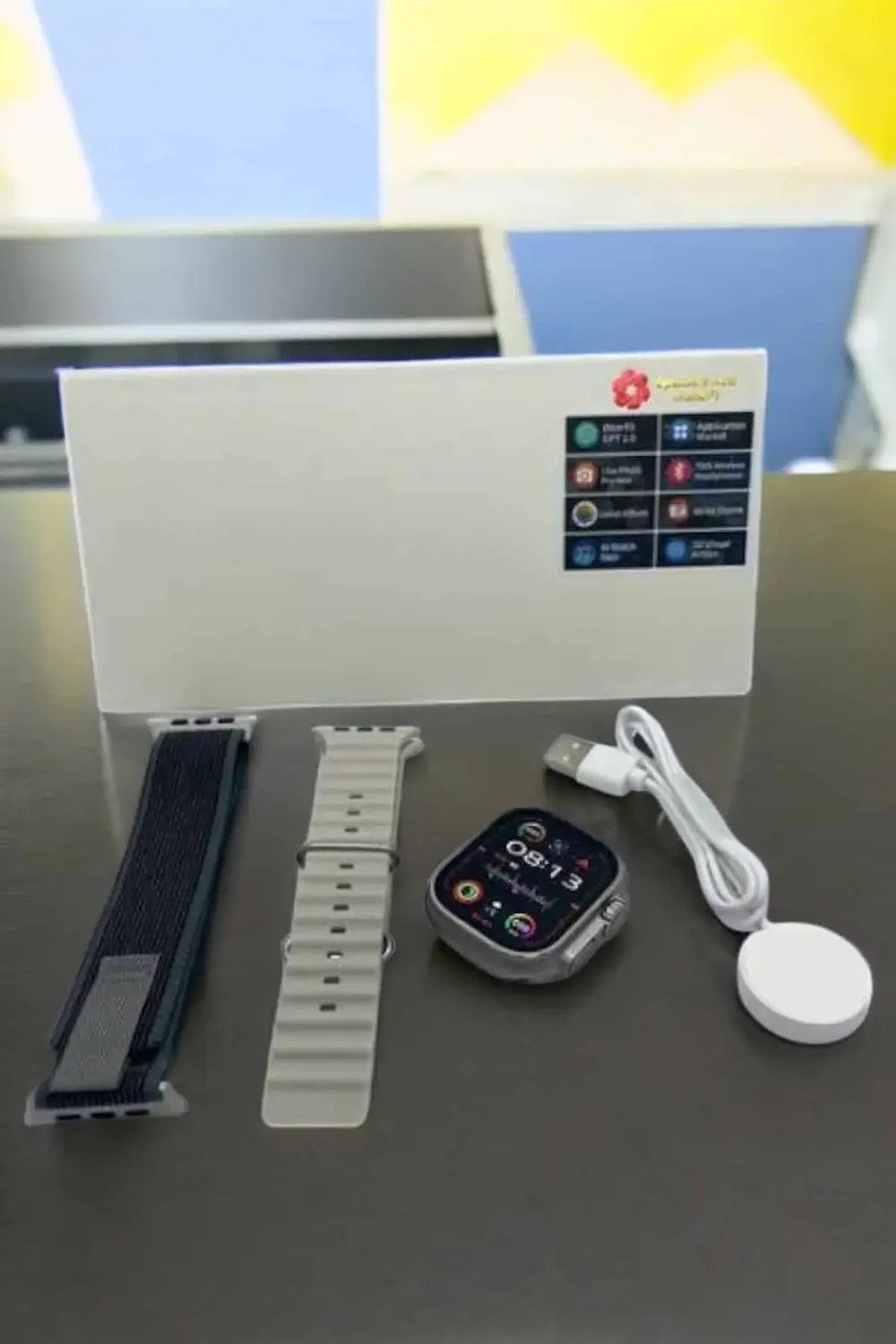 Akıllı Saat Amoled Ekran NFC Uyumlu Spor Modları Android ve İOS U