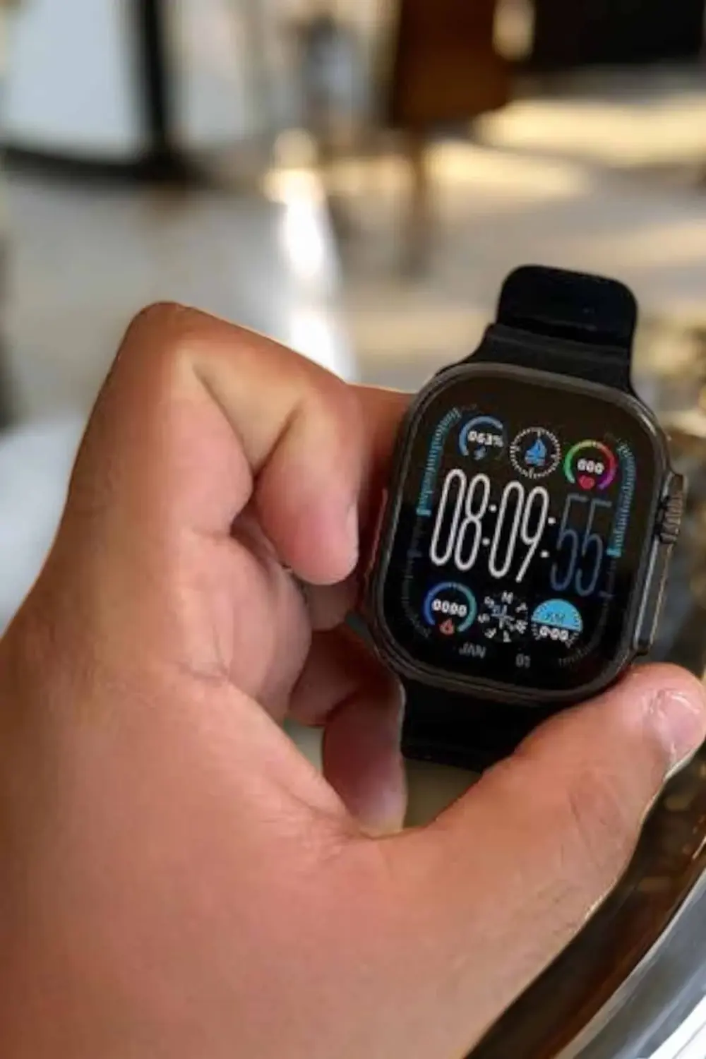 Akıllı Saat Amoled Ekran NFC Uyumlu Spor Modları Android ve İOS U