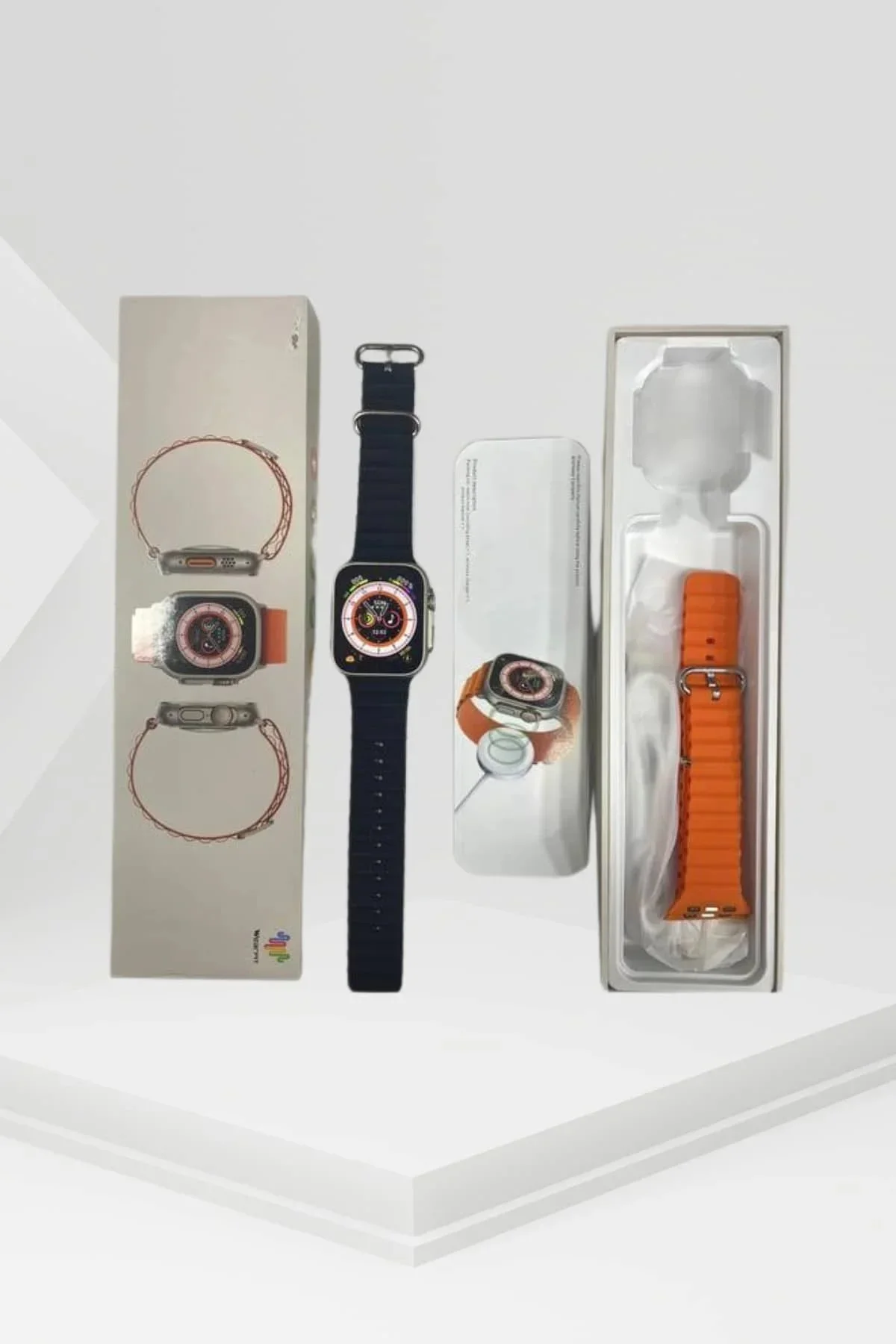Akıllı Saat Android ve İOS Uyumlu 49 MM NFC Özelliği GPS Takibi Akıllı Saat Android ve İOS Uyumlu 49 MM NFC Özelliği GPS Takibi