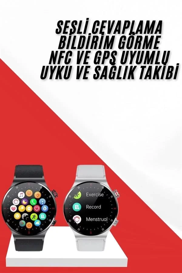 Akıllı Saat Arama Cevaplama Müzik Dinleme GPS Takibi - Lisinya
