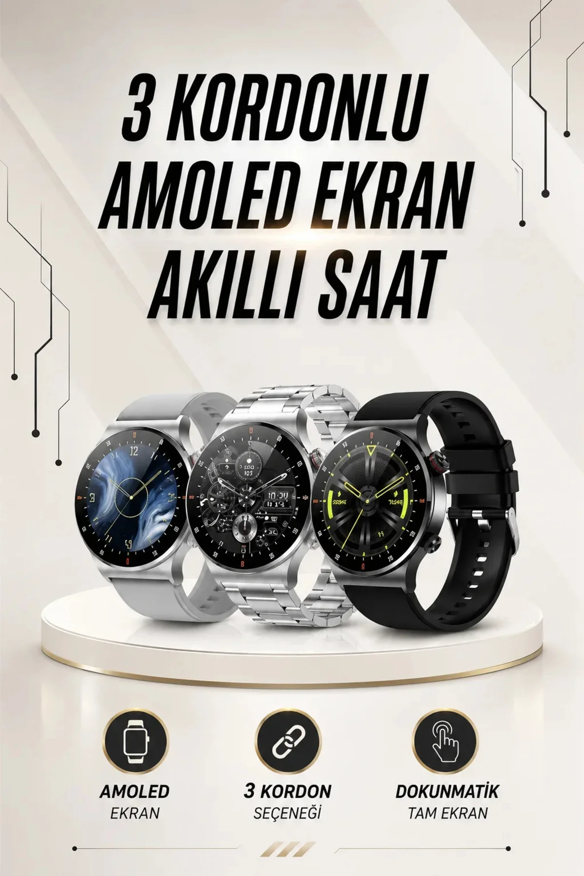 Akıllı Saat Arama Cevaplama Müzik Dinleme GPS Takibi Akıllı Saat Arama Cevaplama Müzik Dinleme GPS Takibi