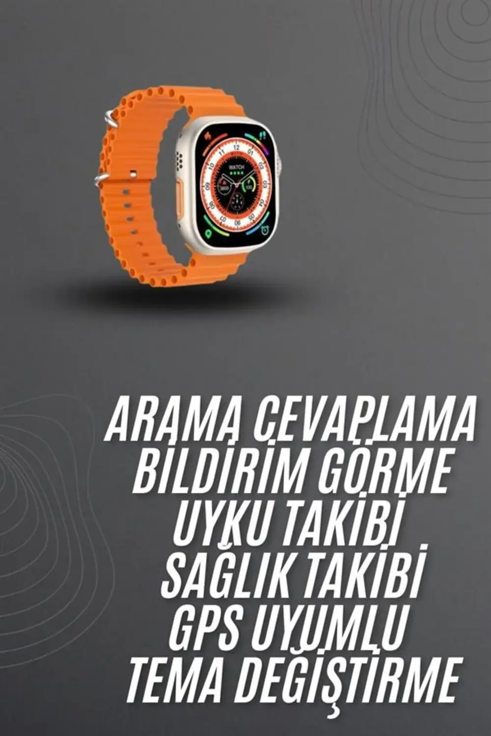 Akıllı Saat Arama Cevaplayan Bildirim Görme Yeni Nesil Bluetooth