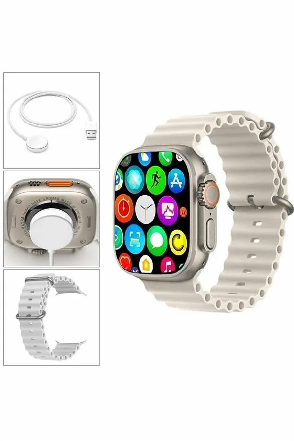 Akıllı Saat Bleutooth Bağlantılı Akıllı Saat Amoled Ekran 49 MM Akıllı Saat Bleutooth Bağlantılı Akıllı Saat Amoled Ekran 49 MM