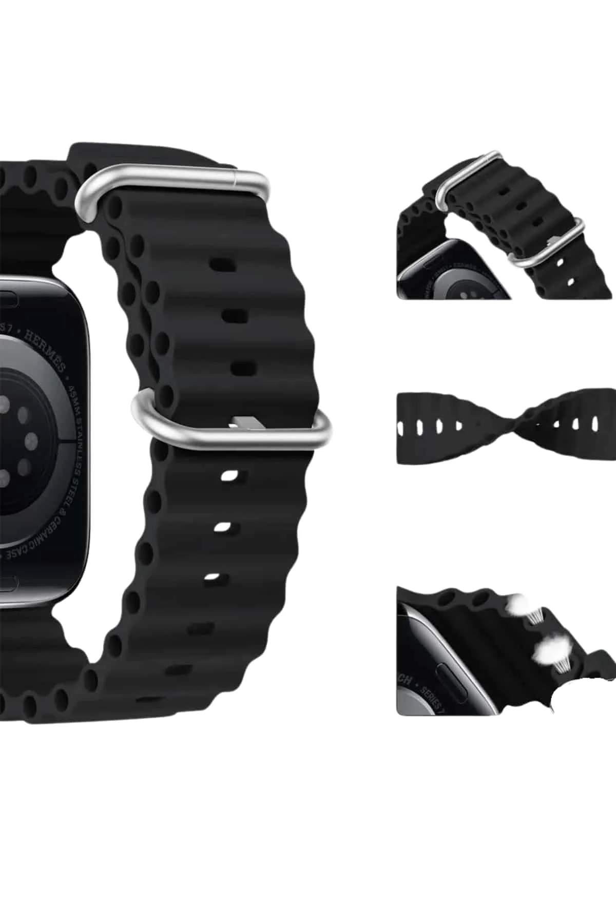 Akıllı Saat Bluetooth Bağlantılı Adımsayar Alarm ve Hatırlatıcı Çağrı Cevaplama