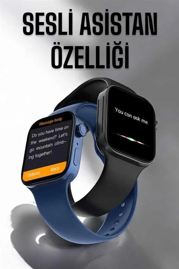 Akıllı Saat Bluetooth Bağlantılı Arama Cevaplayan Spor Saati