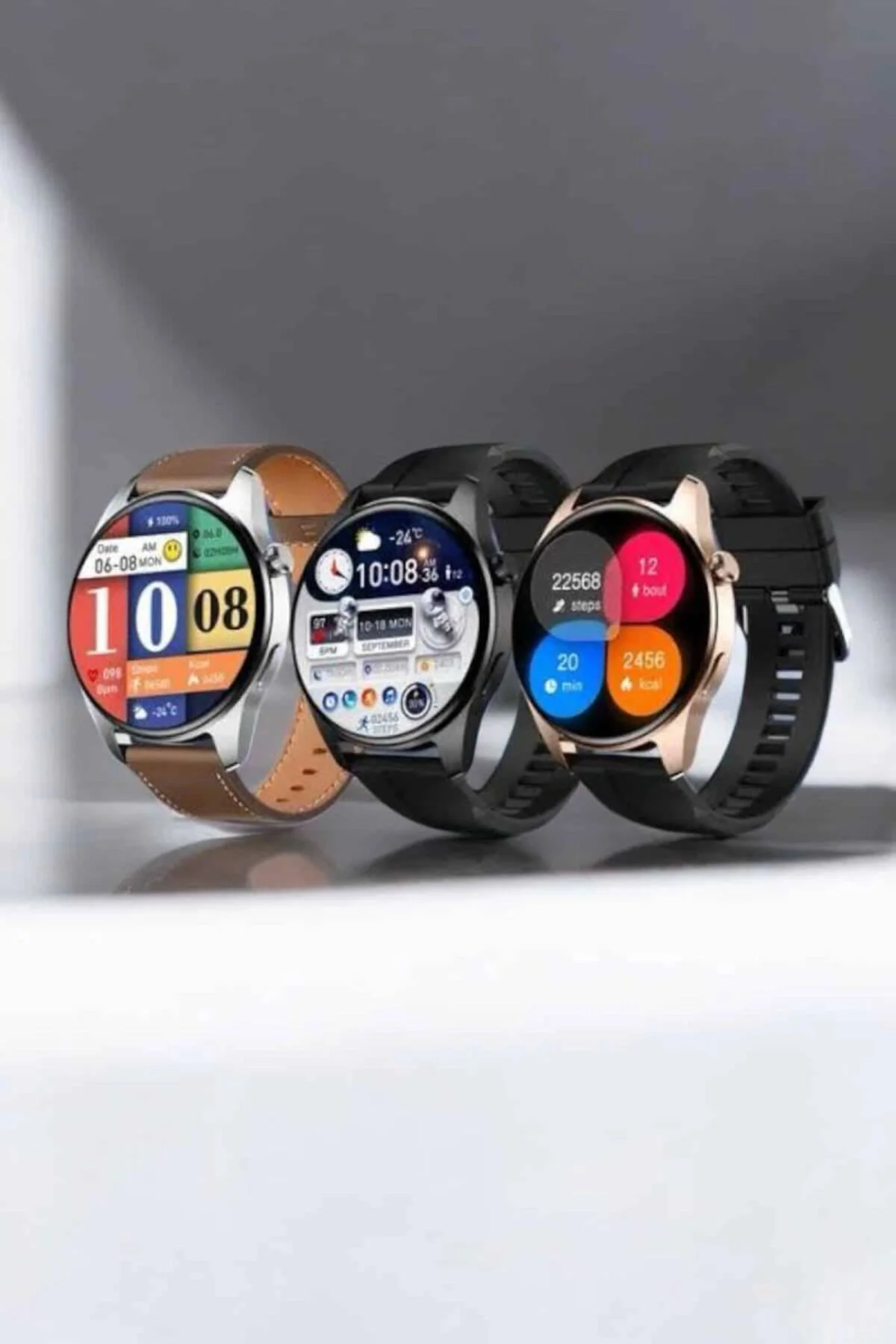 Akıllı Saat Bluetooth Bağlantılı Amoled Ekran Uyku Ve Sağlık Takibi
