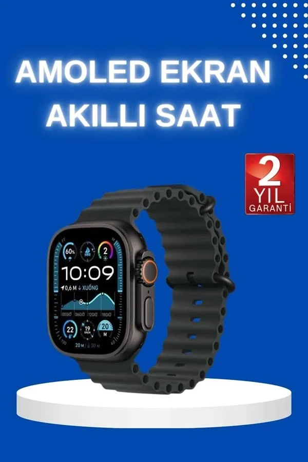 Akıllı Saat Bluetooth Bağlantılı NFC ve GPS Uyumlu Nabız Ölçer Sesli Görüşme Yeni Nesil Fiyatı, Yorumları ve Özellikleri