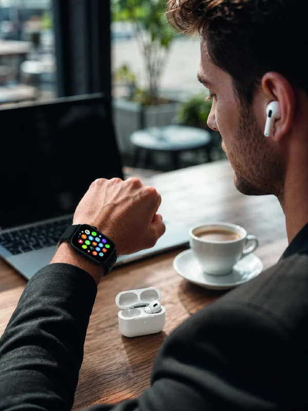 Akıllı Saat, Bluetooth Kulaklık ve 7 Farklı Kordon Tek Kutuda Günlük Kullanım ve Spor İçin